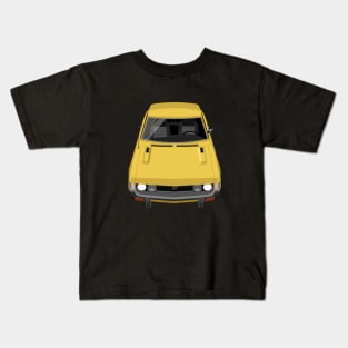 Celica GT 1st gen A20 A30 - Yellow Kids T-Shirt